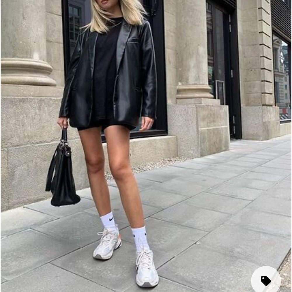 Leather Blazer